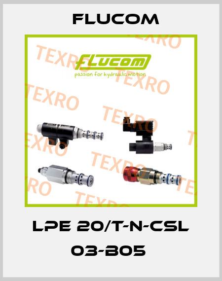 LPE 20/T-N-CSL 03-B05  Flucom