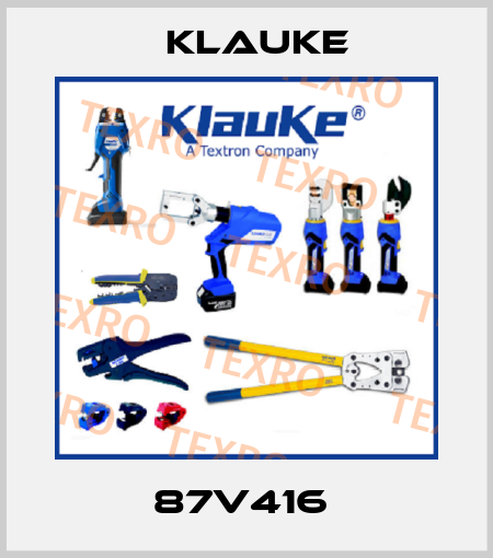 87V416  Klauke