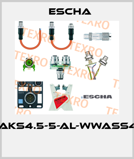 AL-WWAKS4.5-5-AL-WWASS4.5/P00  Escha