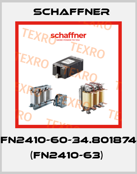 FN2410-60-34.801874 (FN2410-63)  Schaffner