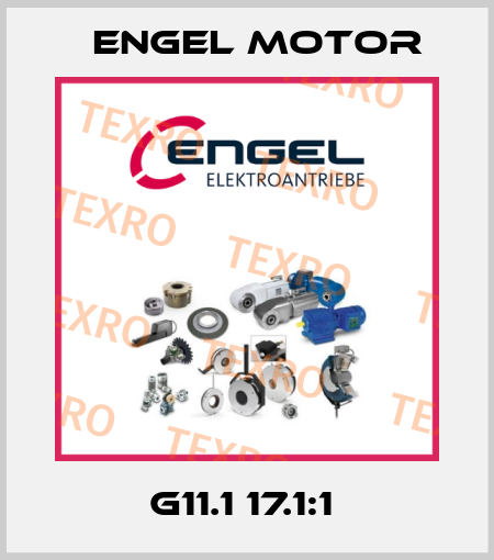 G11.1 17.1:1  Engel Motor