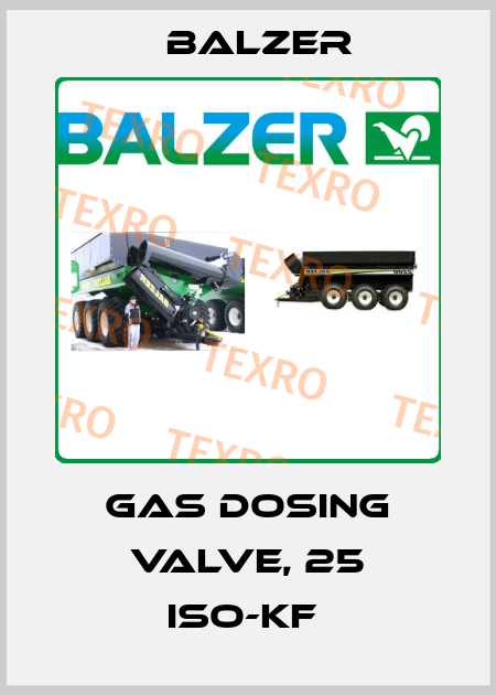 GAS DOSING VALVE, 25 ISO-KF  Balzer