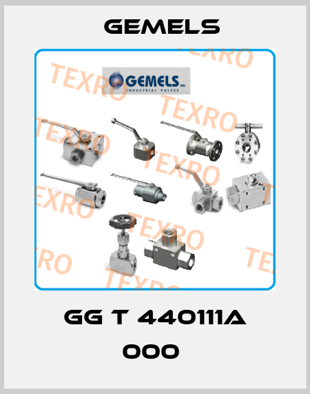 GG T 440111A 000  Gemels