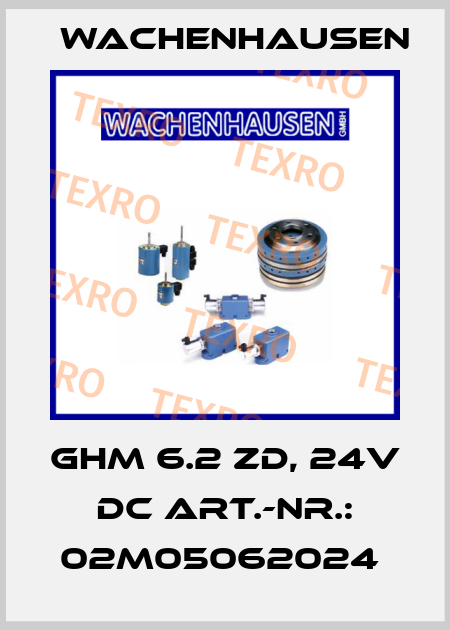 GHM 6.2 ZD, 24V DC ART.-NR.: 02M05062024  Wachenhausen
