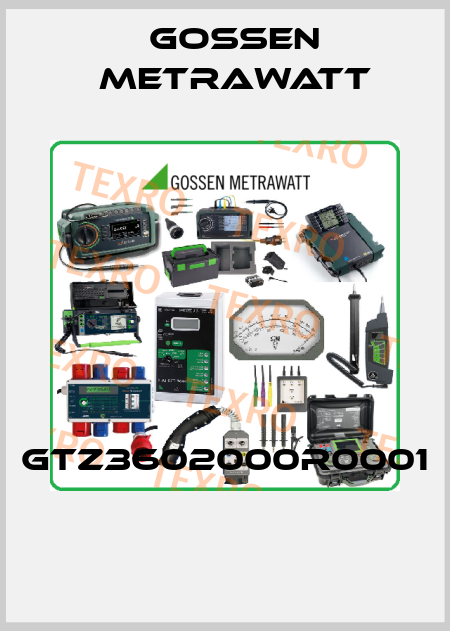 GTZ3602000R0001  Gossen Metrawatt