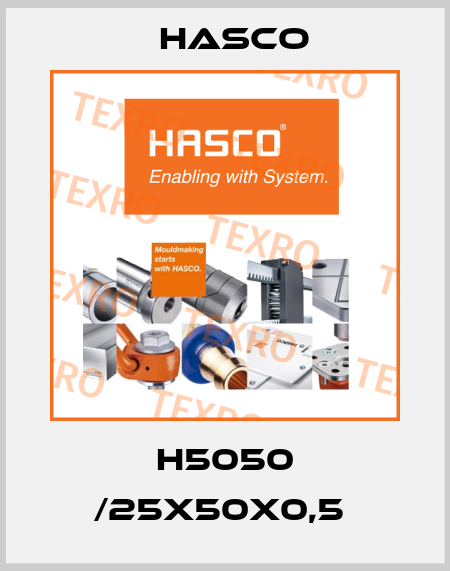 H5050 /25X50X0,5  Hasco