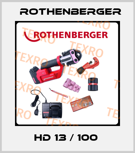 HD 13 / 100  Rothenberger