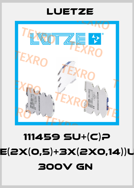 111459 SU+(C)P SE(2X(0,5)+3X(2X0,14))UL 300V GN  Luetze