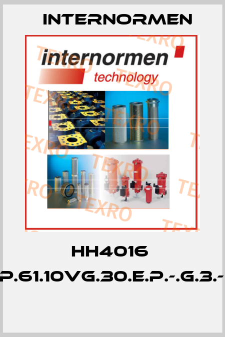 HH4016  (HP.61.10VG.30.E.P.-.G.3.-.-.)  Internormen