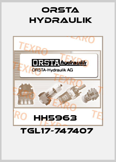 HH5963   TGL17-747407  Orsta Hydraulik
