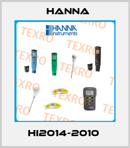 HI2014-2010  Hanna