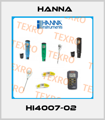 HI4007-02  Hanna