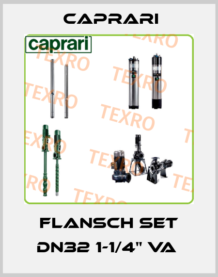 Flansch Set DN32 1-1/4" VA  CAPRARI 