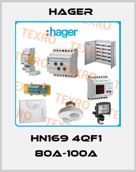HN169 4QF1  80A-100A  Hager