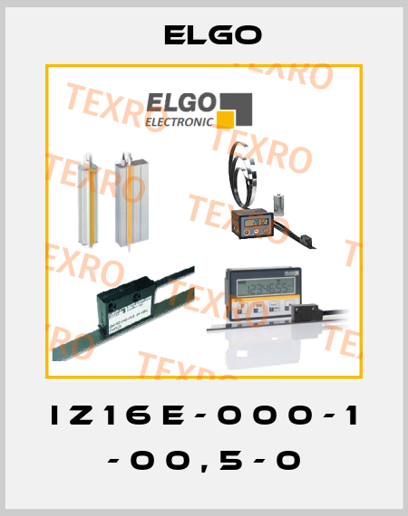 I Z 1 6 E - 0 0 0 - 1 - 0 0 , 5 - 0 Elgo