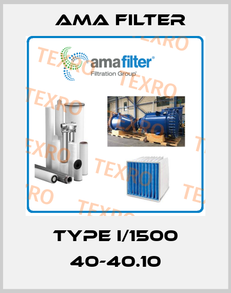 Type I/1500 40-40.10 Ama Filter