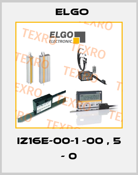 IZ16E-00-1 -00 , 5 - 0 Elgo