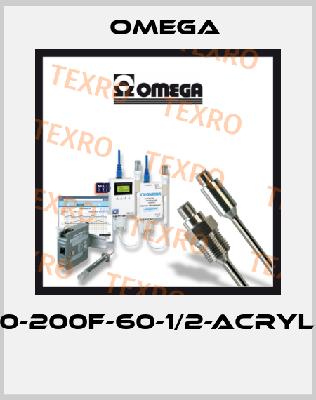 J-0-200F-60-1/2-ACRYLIC  Omega