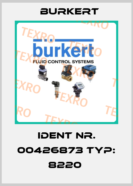 Ident Nr. 00426873 Typ: 8220  Burkert