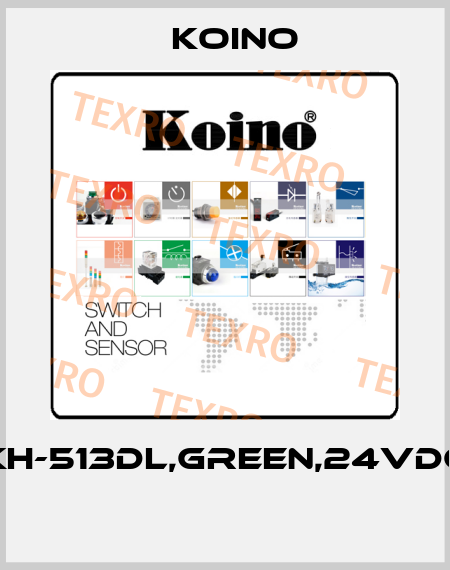 KH-513DL,GREEN,24VDC  Koino