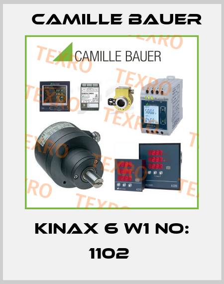 KINAX 6 W1 No: 1102  Camille Bauer