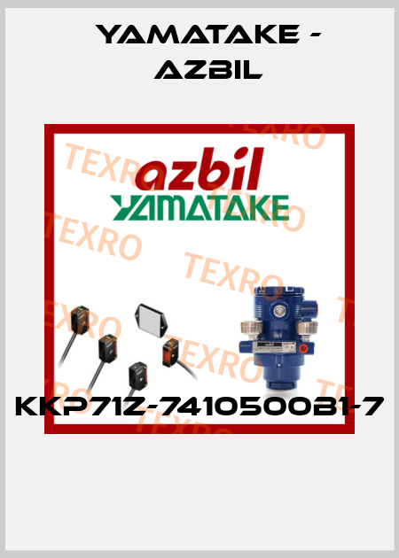 KKP71Z-7410500B1-7  Yamatake - Azbil
