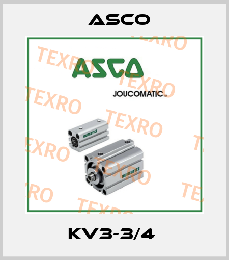 KV3-3/4  Asco