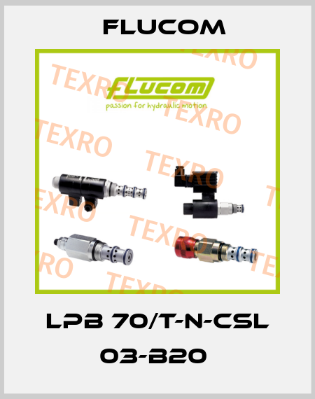 LPB 70/T-N-CSL 03-B20  Flucom