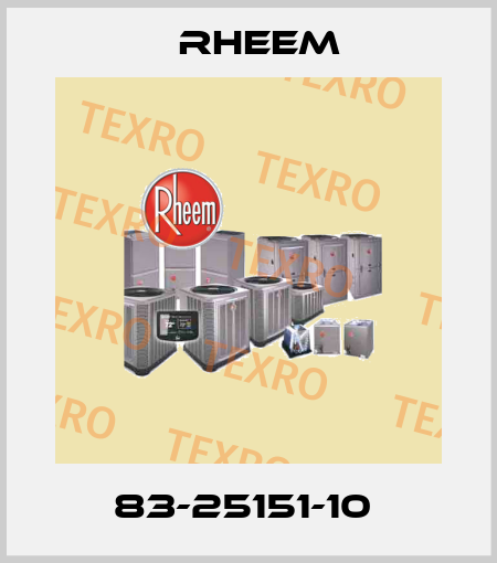 83-25151-10  RHEEM