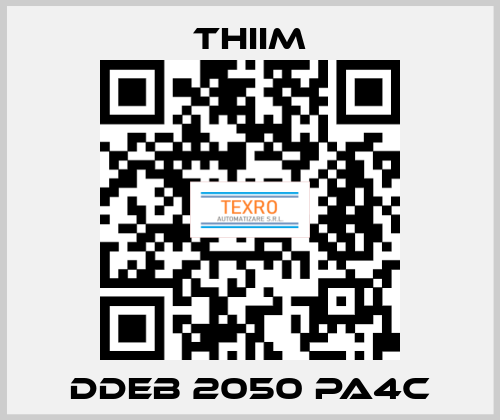 DDEB 2050 PA4C Thiim