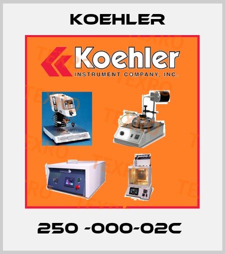  250 -000-02C  Koehler