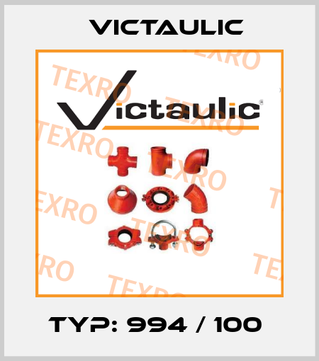 Typ: 994 / 100  Victaulic