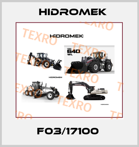 F03/17100  Hidromek