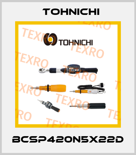 BCSP420N5X22D Tohnichi