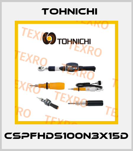 CSPFHDS100N3X15D Tohnichi