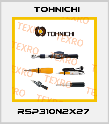RSP310N2X27  Tohnichi