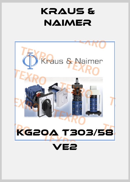 KG20A T303/58 VE2 Kraus & Naimer