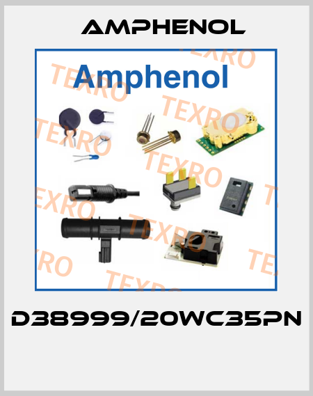 D38999/20WC35PN   Amphenol