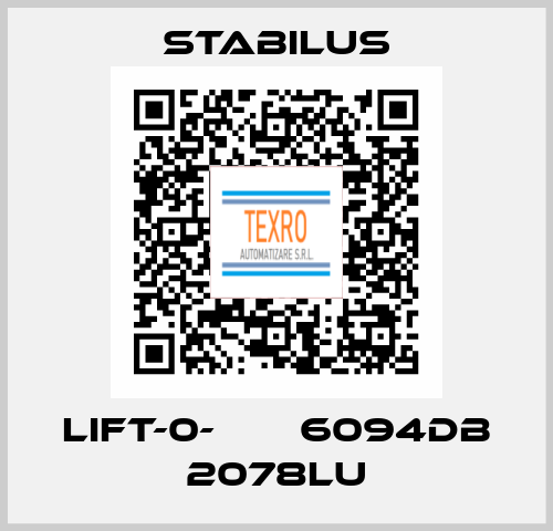 LIFT-0-МАТ 6094DB 2078LU Stabilus