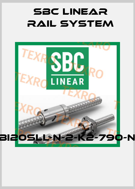 SBI20SLL-N-2-K2-790-N-II  SBC Linear Rail System