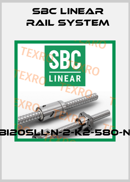 SBI20SLL-N-2-K2-580-N-II  SBC Linear Rail System