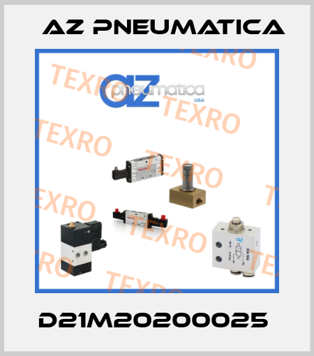 D21M20200025  AZ Pneumatica