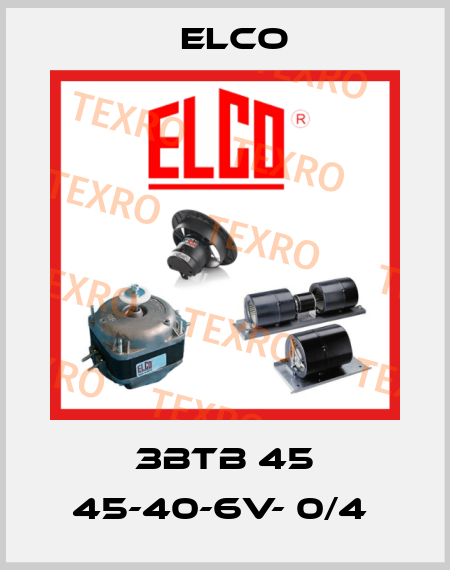3BTB 45 45-40-6v- 0/4  Elco