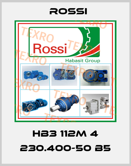 HB3 112M 4 230.400-50 B5 Rossi