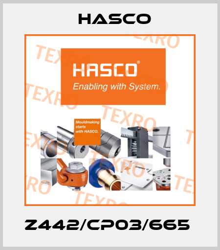 Z442/CP03/665  Hasco