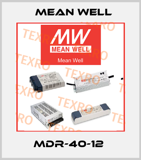 MDR-40-12  Mean Well