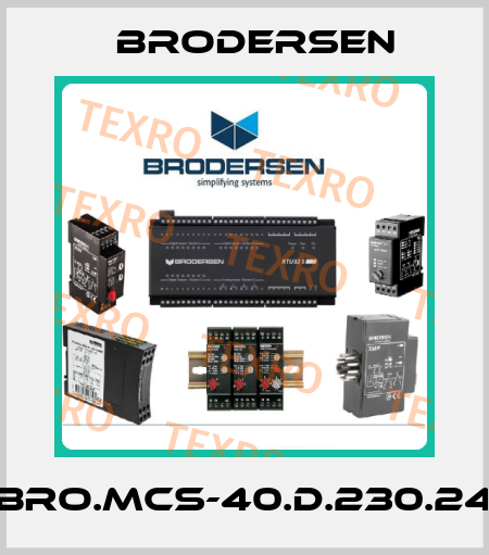 BRO.MCS-40.D.230.24 Brodersen