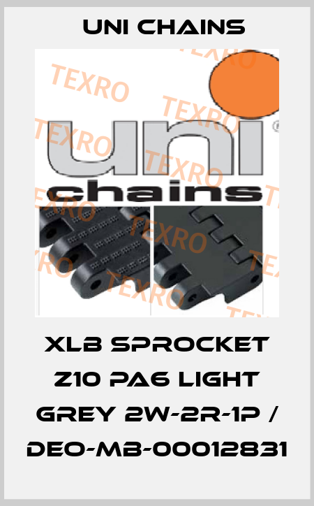 XLB Sprocket z10 PA6 Light Grey 2W-2R-1P / DEO-MB-00012831 Uni Chains