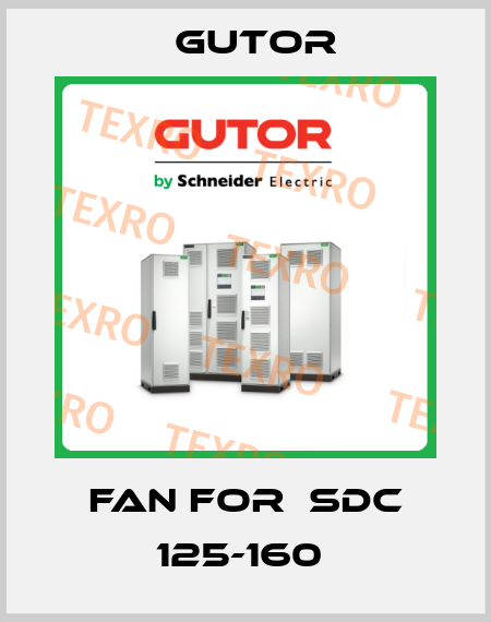 Fan for  SDC 125-160  Gutor