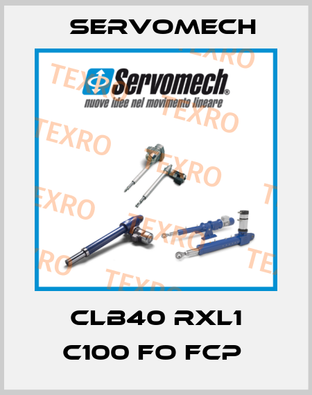 CLB40 RXL1 C100 FO FCP  Servomech